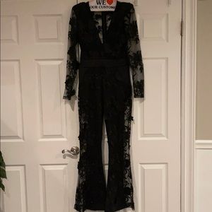 Zhivago ‘Where You Tend A Rose’ Jumpsuit in Black